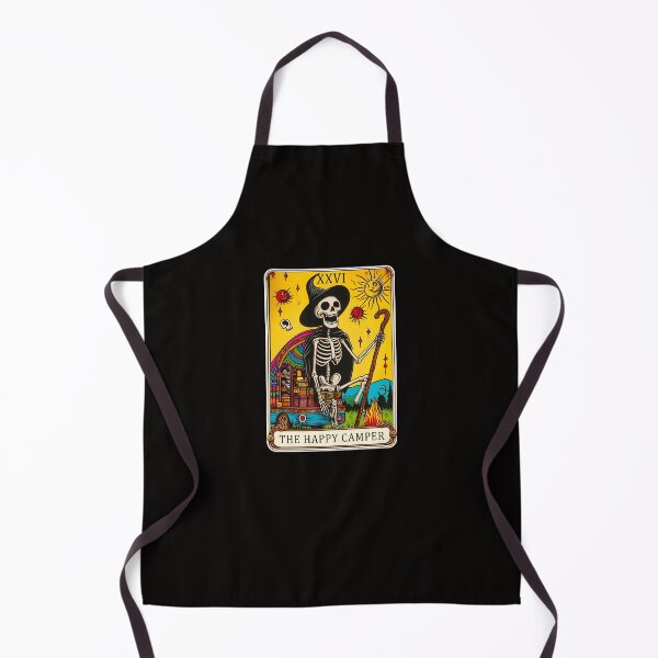 Item preview, The Happy Camper Tarot Card designed and sold by goingoncetwice.
