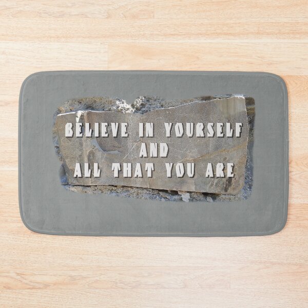 Item preview, Inspirational, motivation Stone Engraving - Believe in Yourself designed and sold by Ihor Ivanov.