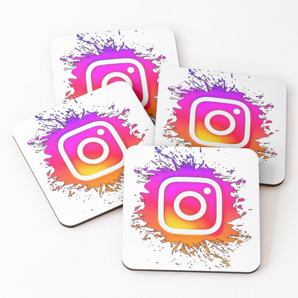 Item preview, Artistic Instagram Logo Design | Modern Social Media Icon Art designed and sold by SampsonAgain.