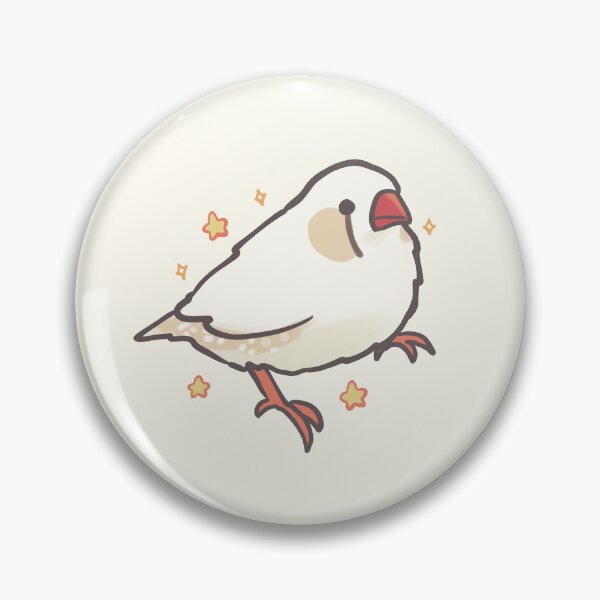 Item preview, White Zebra Finch   designed and sold by Artofmayara.
