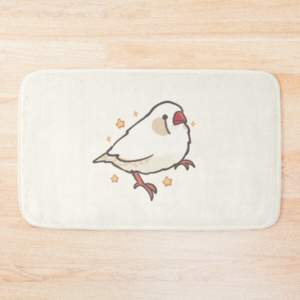 Item preview, White Zebra Finch   designed and sold by Artofmayara.