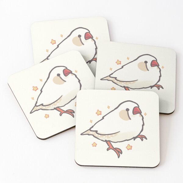 Item preview, White Zebra Finch   designed and sold by Artofmayara.