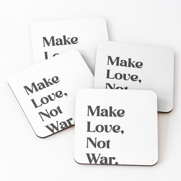 Item preview, Be Positive: Make Love, Not War designed and sold by 13design.