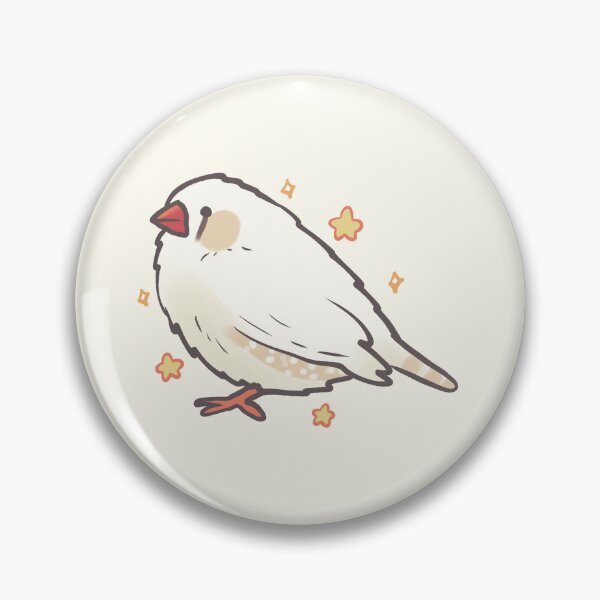 Item preview, Cute White Zebra Finch  designed and sold by Artofmayara.
