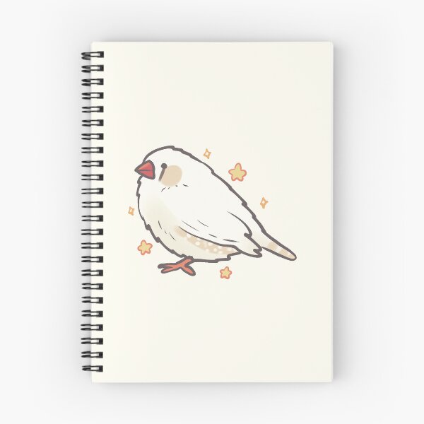 Item preview, Cute White Zebra Finch  designed and sold by Artofmayara.