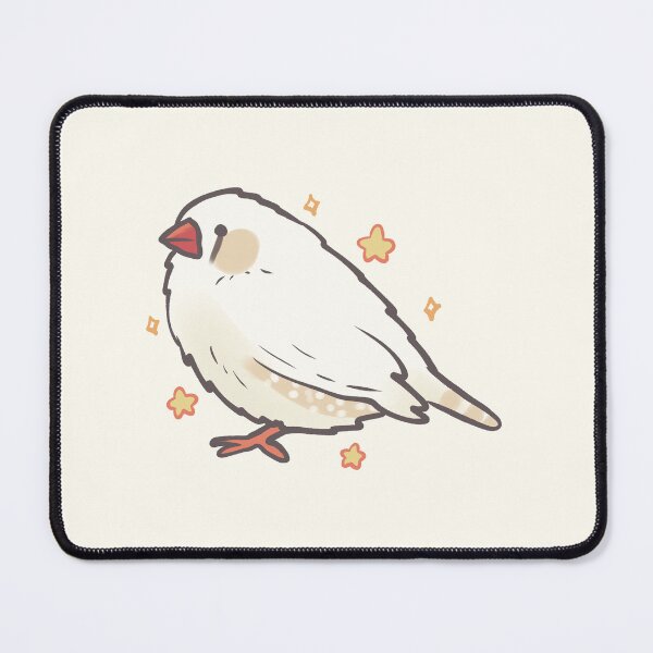 Item preview, Cute White Zebra Finch designed and sold by Artofmayara.