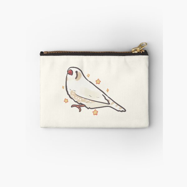 Item preview, White Zebra Finch illustration  designed and sold by Artofmayara.