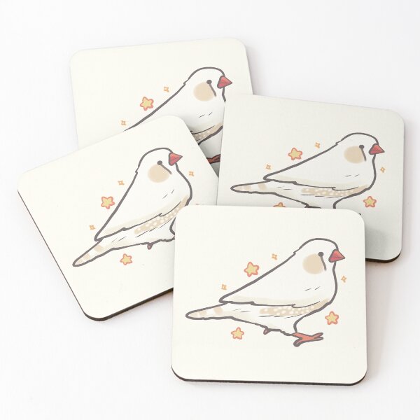 Item preview, White Zebra Finch art  designed and sold by Artofmayara.