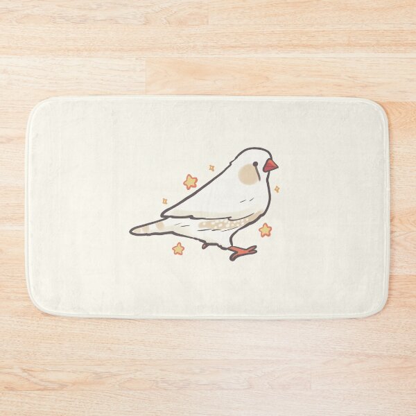 Item preview, White Zebra Finch art  designed and sold by Artofmayara.