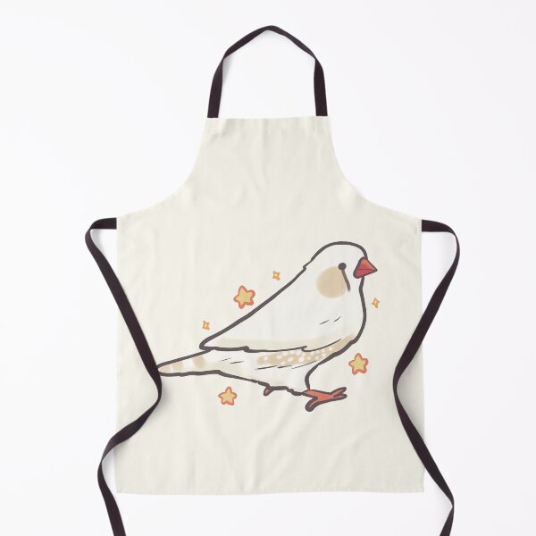 Item preview, White Zebra Finch art designed and sold by Artofmayara.