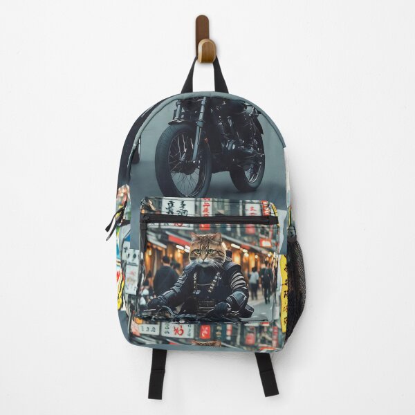 Item preview, Tokyo Samurai Cat - Cyberpunk Tokyo 11 designed and sold by Michael Capparelli.