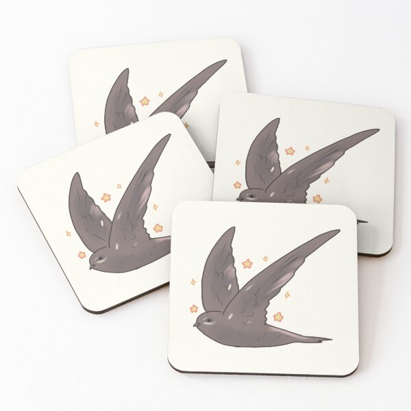 Item preview, Cute Common Swift illustration  designed and sold by Artofmayara.