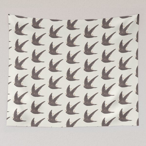 Item preview, Cute Common Swift illustration  designed and sold by Artofmayara.