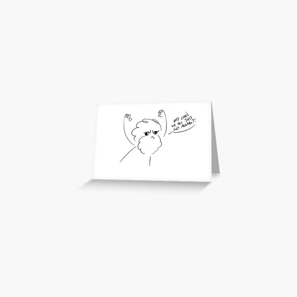 Get Along Greeting Card
