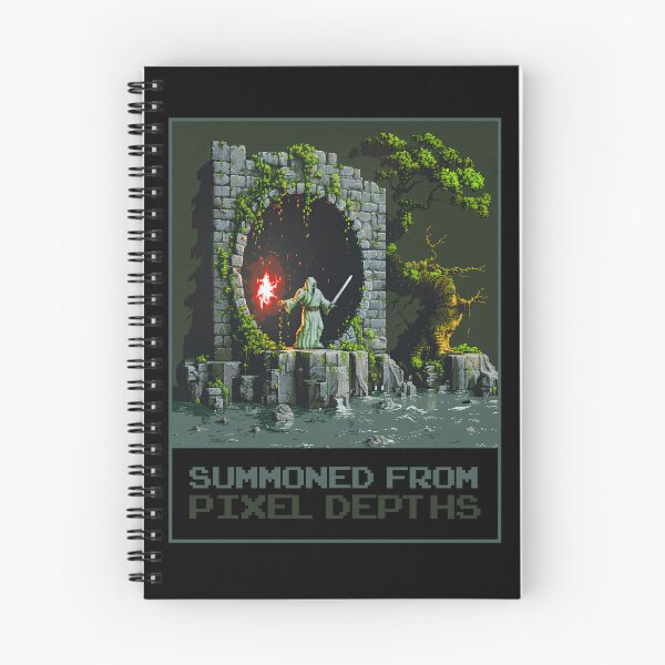 Item preview, Summoned From Pixel Depths designed and sold by MagicAxe.