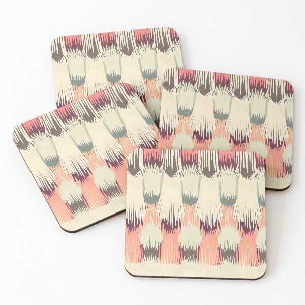 Item preview, Vibrant Fringe Motifs for Unique Textiles designed and sold by communedesigns.