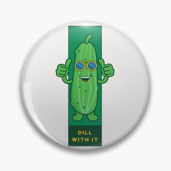 Item preview, Dill With It - Funny Garden and Plant designed and sold by dudelinart.