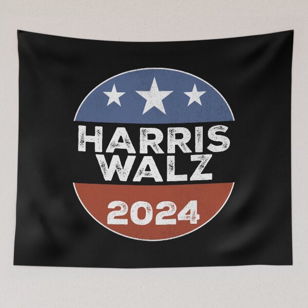 Item preview, Harris and Walz 2024 - Harris Walz , Together We Can, Madam President, Democratic Election 2024 designed and sold by Miarsabhoul.