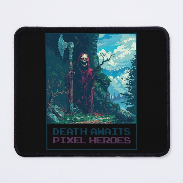 Item preview, Death Awaits Pixel Heroes designed and sold by MagicAxe.