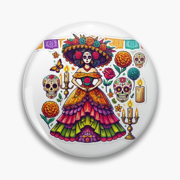 Item preview, Catrina Mexico II designed and sold by ChicClicker.