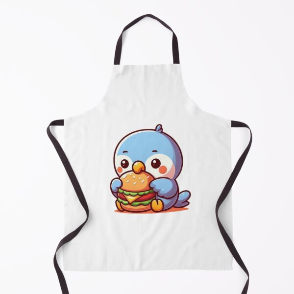 Item preview, parrot eating burger designed and sold by Eternalski.