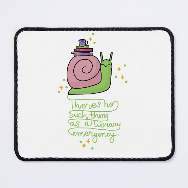 Item preview, There’s no such thing as a library emergency  designed and sold by teaandcraft.