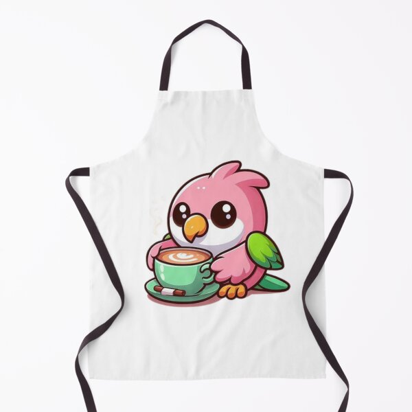 Item preview, parrot with coffee designed and sold by Eternalski.