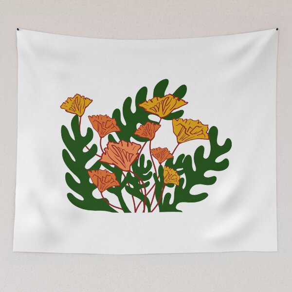 Item preview,  CALIFORNIA POPPY FIELD designed and sold by CHALEE-P.