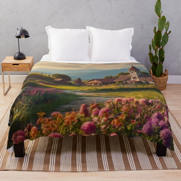 Item preview, Sunrise Farm Meadows designed and sold by BlareBlare.