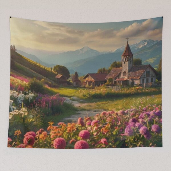 Item preview, Sunrise Farm Meadows designed and sold by BlareBlare.