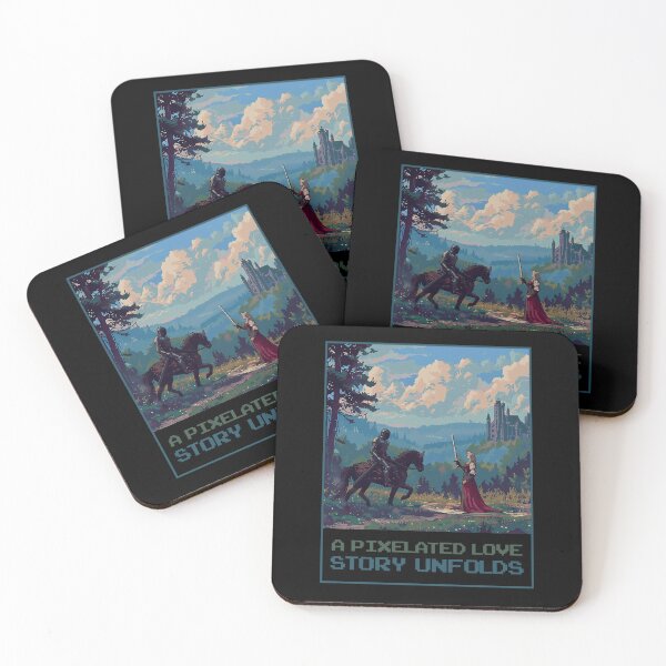 Item preview, A Pixelated Love Story Unfolds designed and sold by MagicAxe.