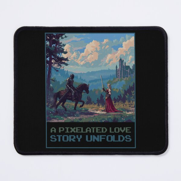 Item preview, A Pixelated Love Story Unfolds designed and sold by MagicAxe.