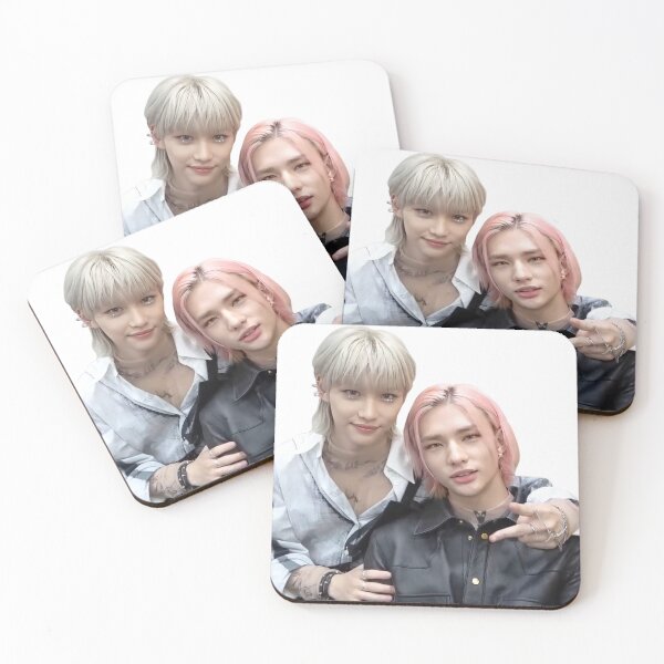 Item preview, Hyunjin & Felix (Hyunlix) hugging - 'Back Door' era designed and sold by Foreverdark Woods.