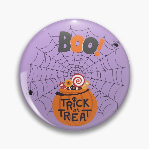 Item preview, Spooky Ghost, Pumpkin, Spiders, Trick or Treat, Halloween designed and sold by Acconite.