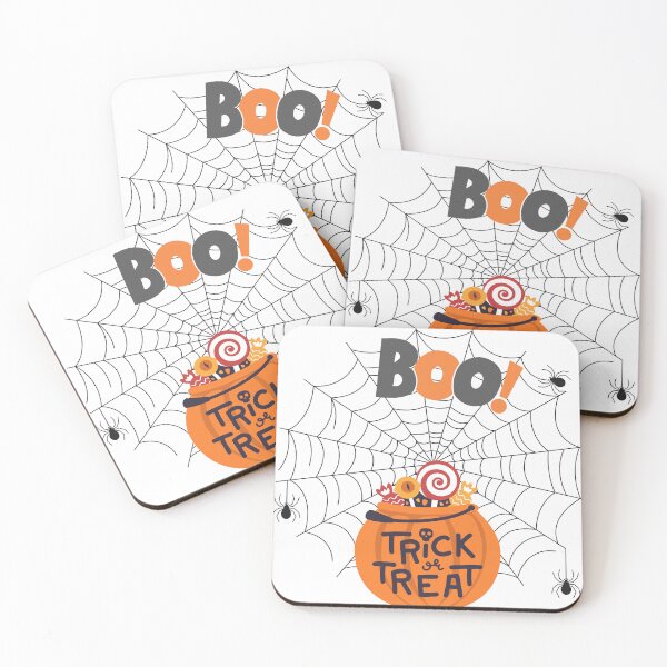 Item preview, Spooky Ghost, Pumpkin, Spiders, Trick or Treat, Halloween designed and sold by Acconite.