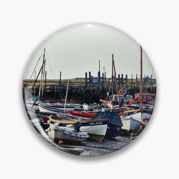 Item preview, Low Tide Boats at Morston Quay designed and sold by MorstonPhoto.