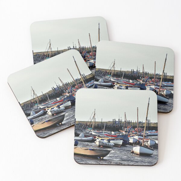 Item preview, Low Tide Boats at Morston Quay designed and sold by MorstonPhoto.