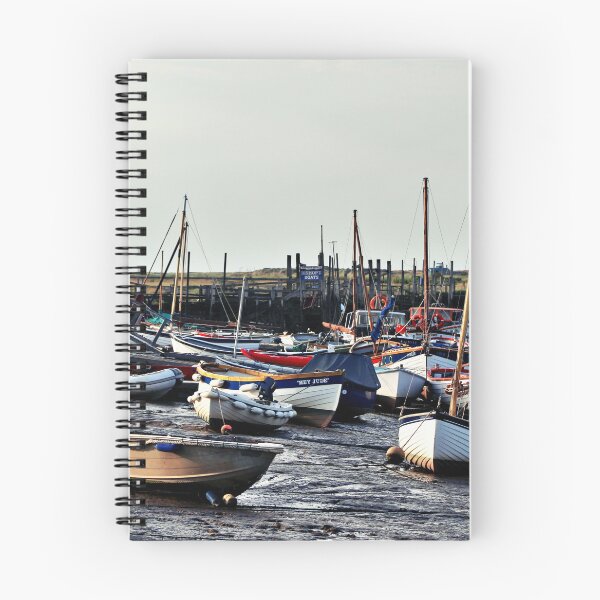 Item preview, Low Tide Boats at Morston Quay designed and sold by MorstonPhoto.