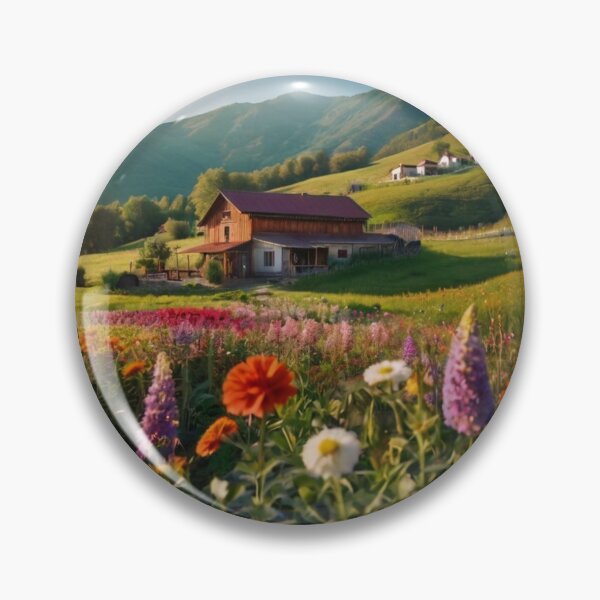Item preview, Blossom Farm Hill Retreat designed and sold by BlareBlare.