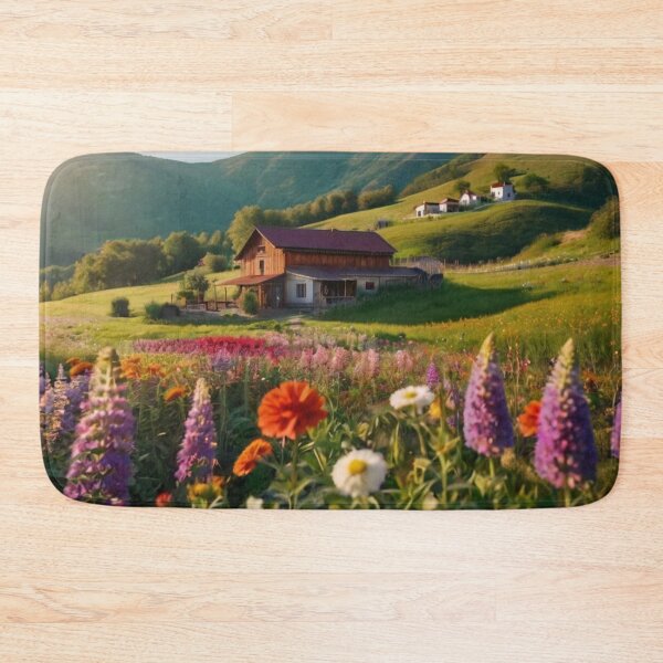 Item preview, Blossom Farm Hill Retreat designed and sold by BlareBlare.