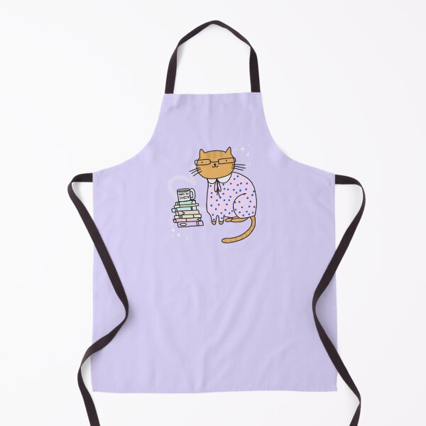 Item preview, Librarian Cat designed and sold by teaandcraft.