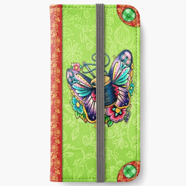 sewing gift wallet iphone case iPhone Wallet