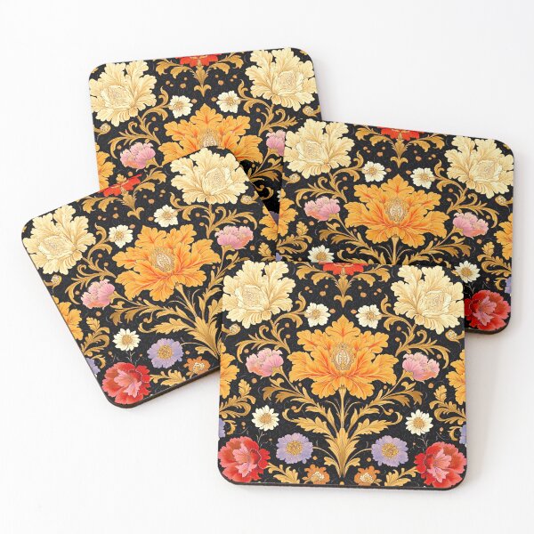 Item preview, Mughal Garden: Vintage Floral Pattern Tapestry designed and sold by Octavia Soldani.