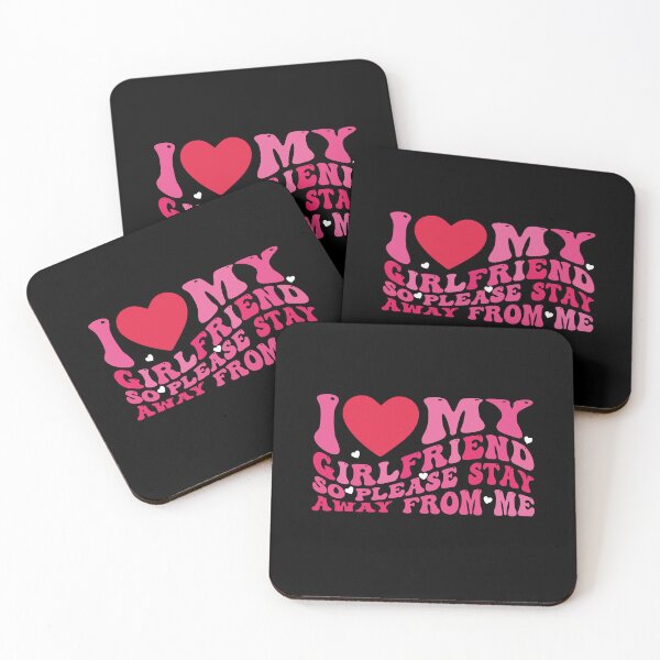 Item preview, I love my girlfriend designed and sold by SixtyOneDesign.