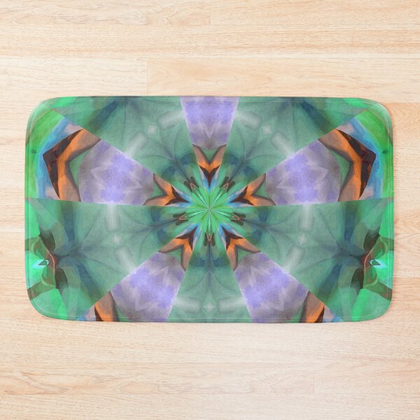 Item preview, Pastel Shades Multicolored Kaleidoscope Pentangle Pattern 6 designed and sold by taiche.