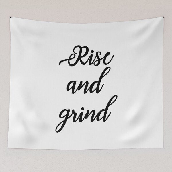Item preview, Rise and Grind | Motivational Quote for Success designed and sold by UniGift.