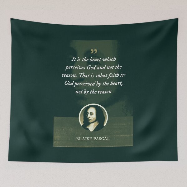 Item preview, Blaise Pascal - It is the heart which perceives God and not the reason. That is what faith is: God perceived by the heart, not by the reason designed and sold by Syahrasi.