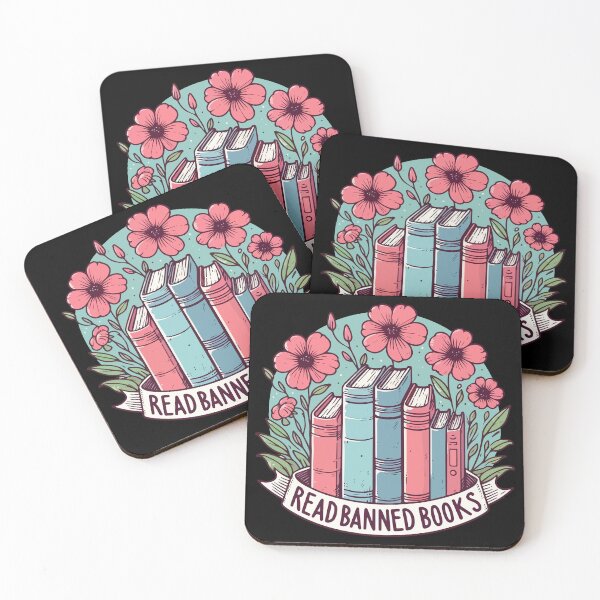 Item preview, Leer libros prohibidos Lindos dibujos florales designed and sold by TomFrontierArt.
