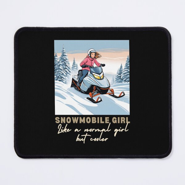 Item preview, Funny Snowmobile Girl designed and sold by sydney-syder.