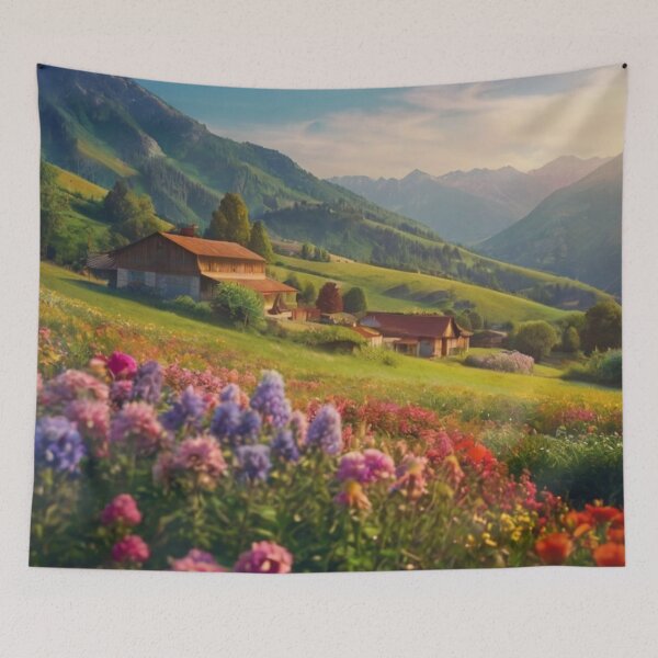 Item preview, Hillside Farmhouse Haven designed and sold by BlareBlare.